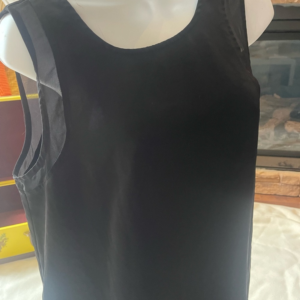 Le Chateau Classic Black Tank Top